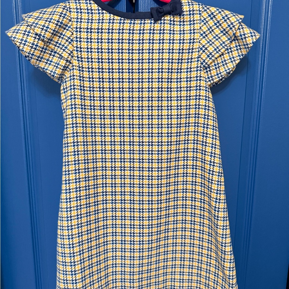 Florence Eiseman Yellow and Blue Checkered Dress